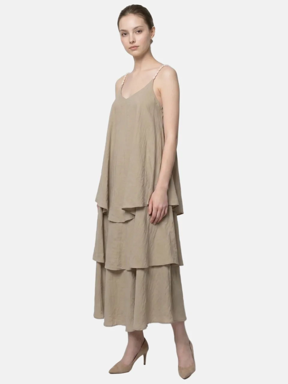 Roberta Rossi Jurk Women beige, foto 2