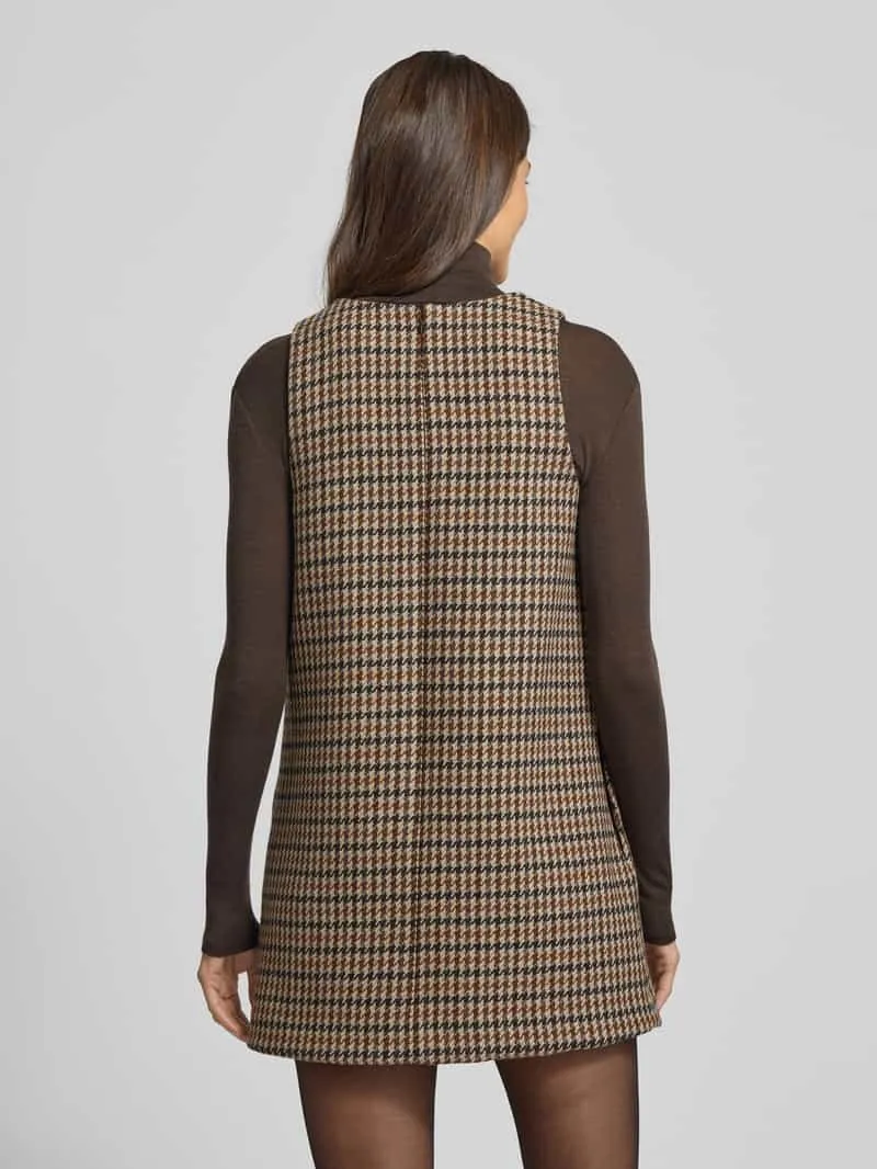Tommy Hilfiger Nauwsluitende vrijetijdsjurk van zuivere wol camel, foto 4
