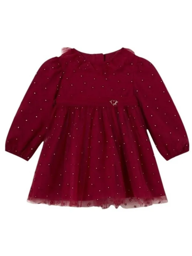 Mayoral Jurk Mayoral 2907 Granate Rood
