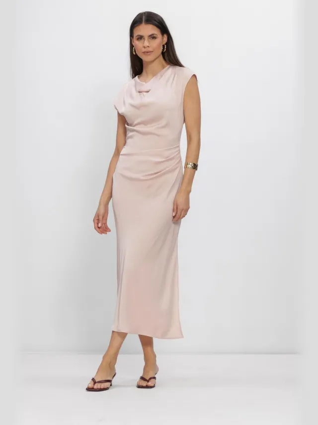 Modström Dames Jurken Tailormd Dress - Lichtroze