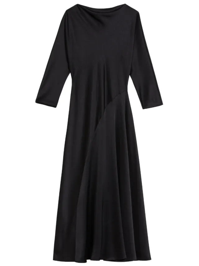 Ted Baker Avelli Midi-jurk Met Gebogen Naaddetails, Zwart, foto 2