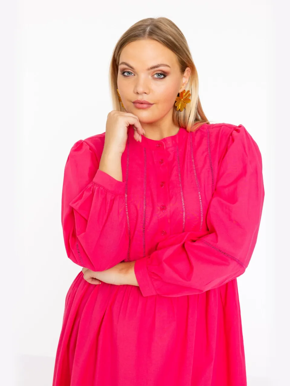 Yoek Jurk SOFT | Roze, foto 4