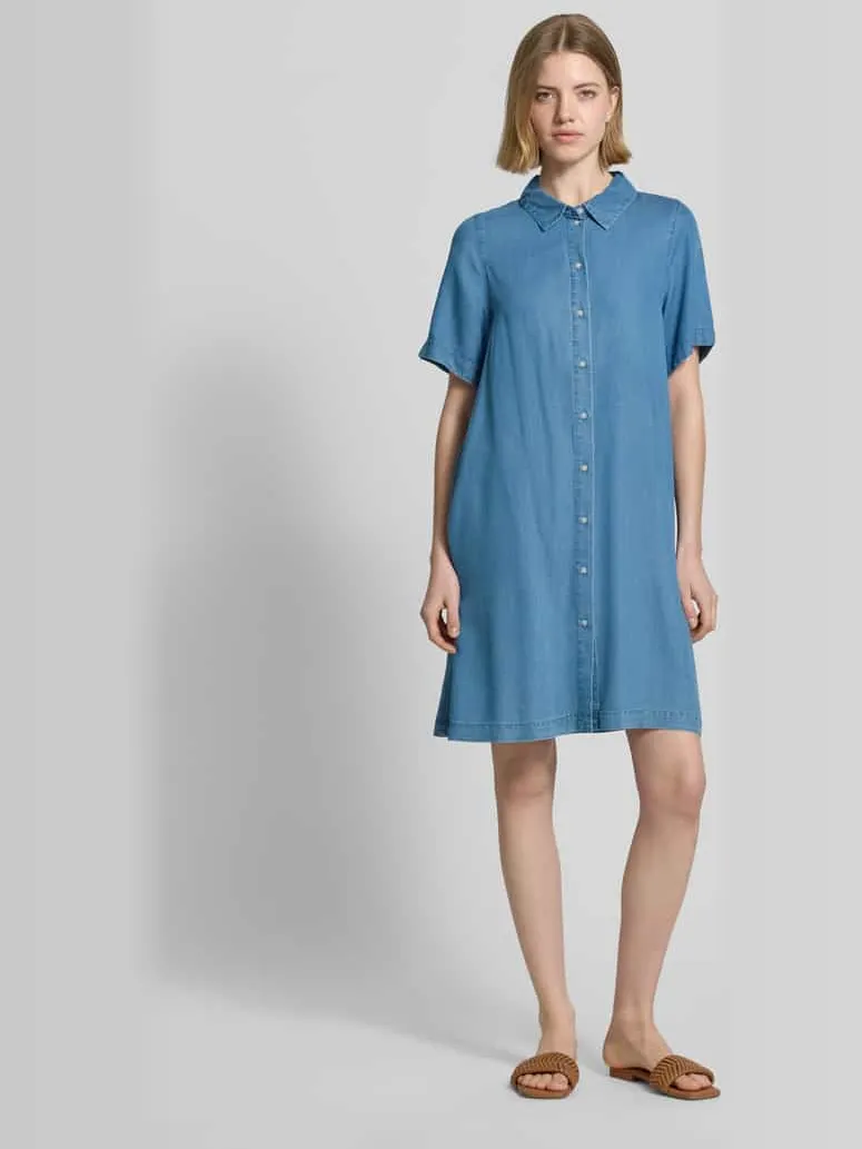 Vero Moda Bree blousejurk jeansblauw, foto 3