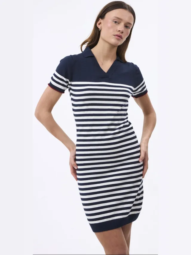 FELIX HARDY Midi Zomer Kleid Dames Navy