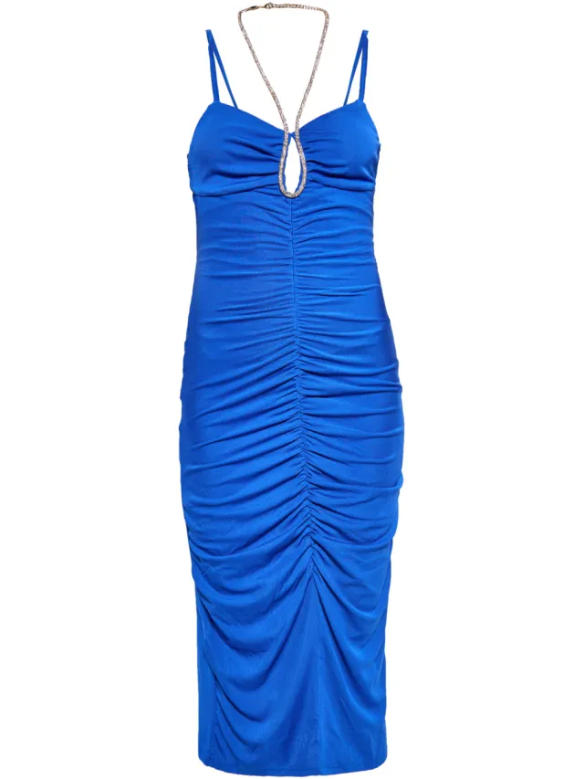 Faina Jurk Dames KONING BLAUW