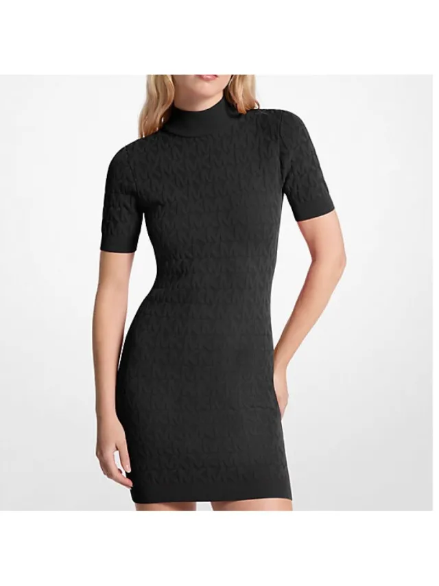 MICHAEL Michael Kors Korte Jurk MICHAEL Michael Kors Mf58393jwv Zwart