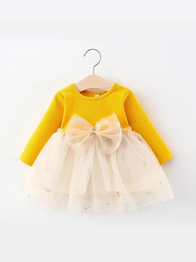 Baby Garden Baby jurk geel