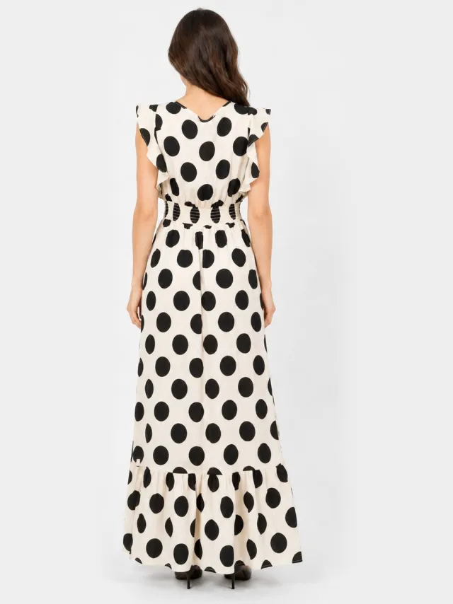Elara Maxikleid Weiß