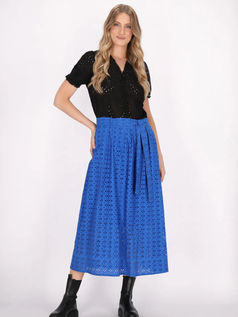 dreimaster rok Dames KONING BLAUW