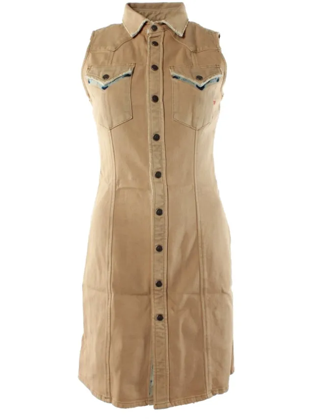 Diesel jurk Bruin