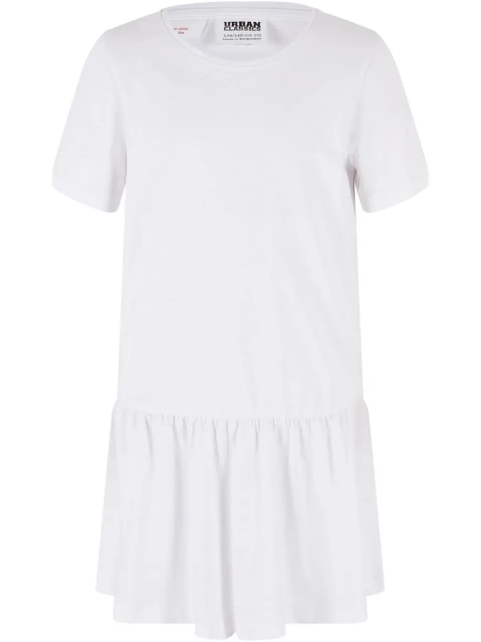 Urban Classics Meisjes Valance T-shirt Jurk (Set van 2) (Wit/zwart), foto 2