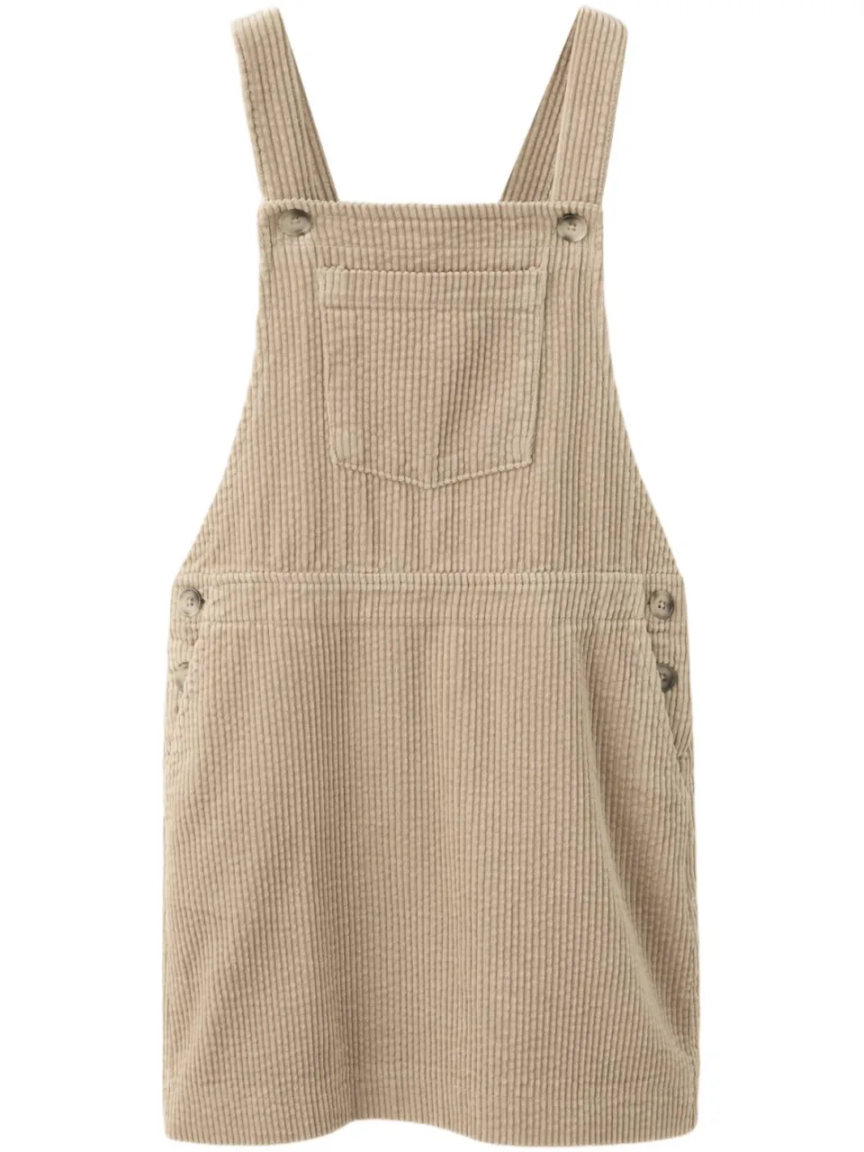 Mango Kids korte corduroy overgooier beige, foto 2