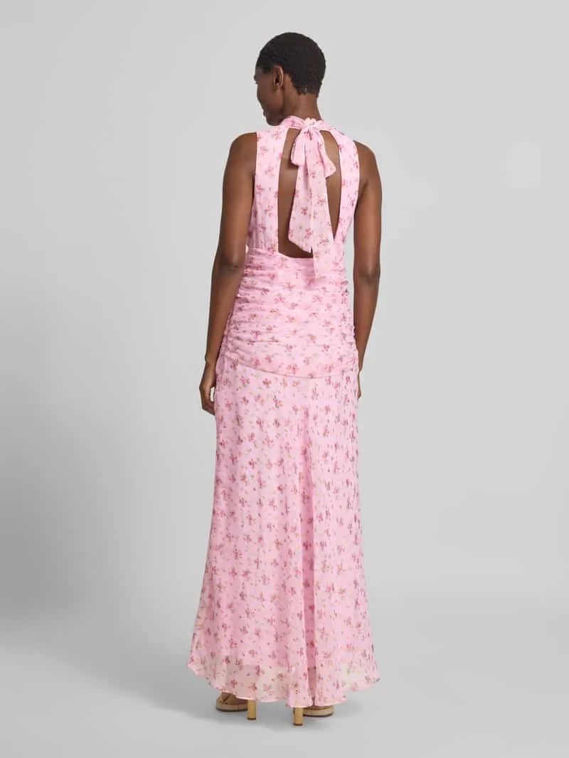 NEO NOIR Maxi-jurk met bloemenprint model 'Dori' roze, foto 3