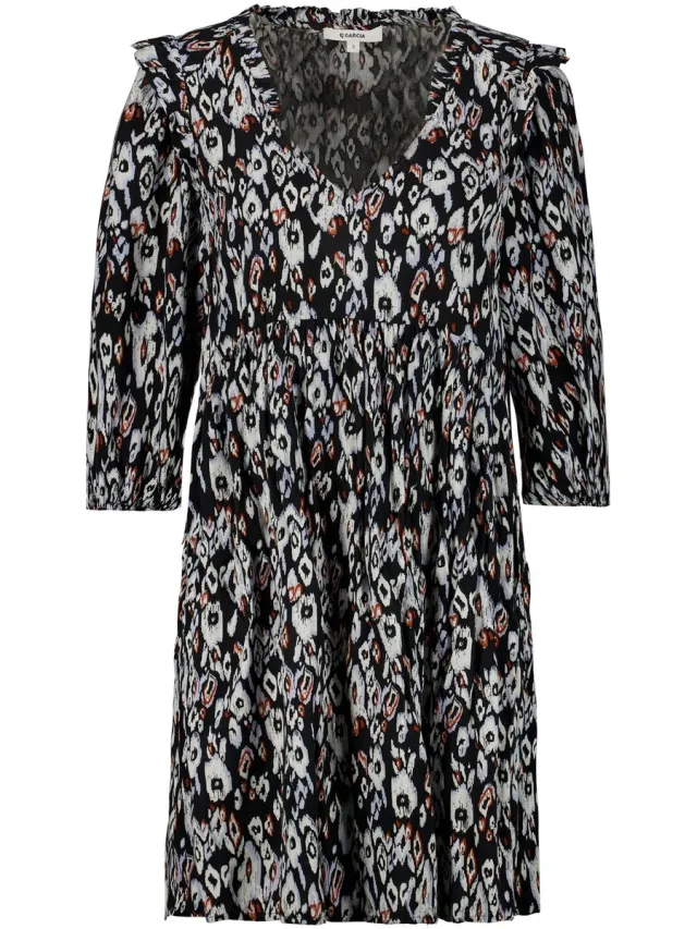 Garcia Dames Jurk Zwart Black