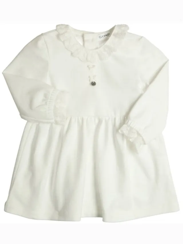 Gymp creme baby jurkje