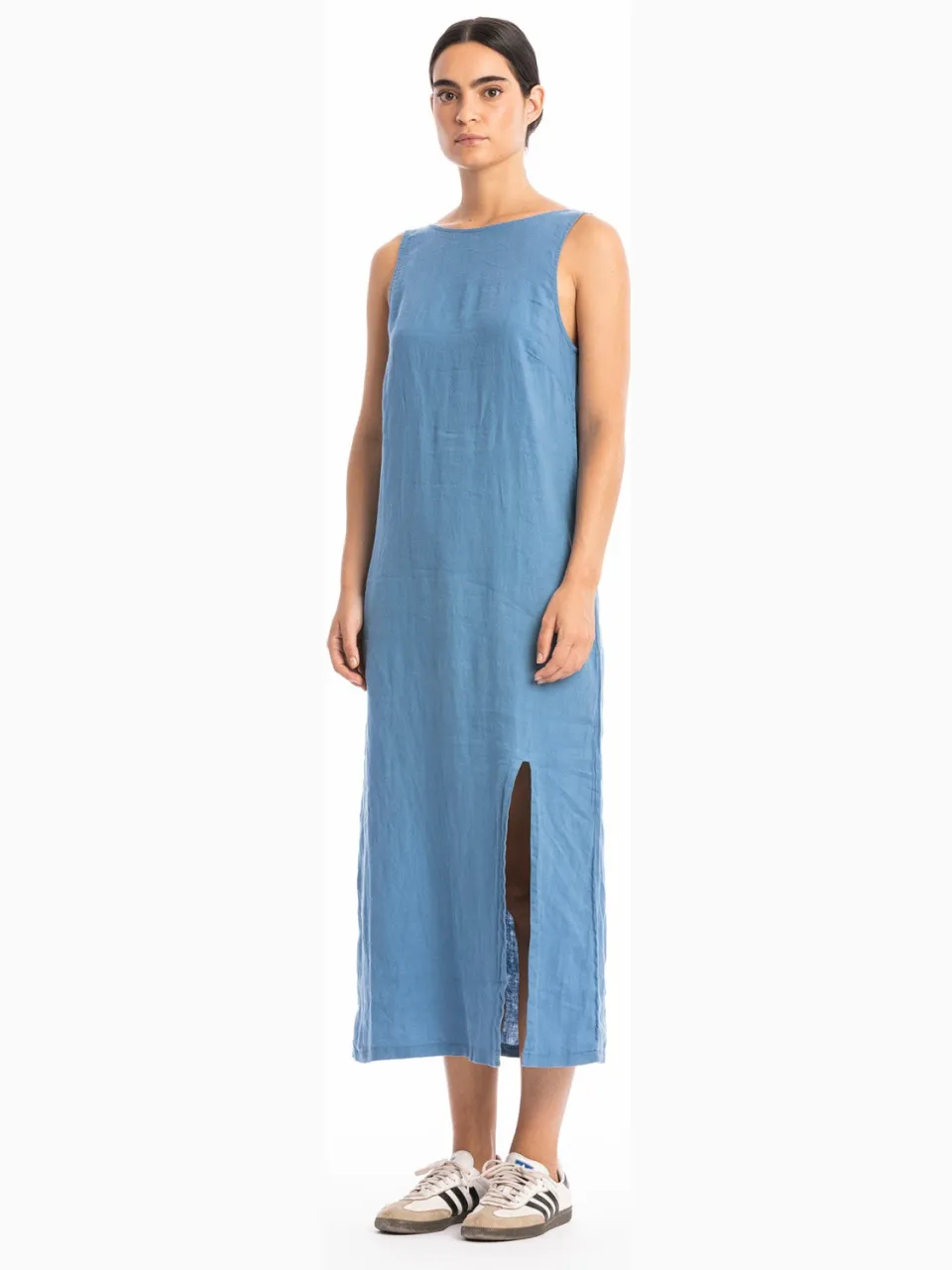 RAVENS VIEW IBIZA dames vegan Jurk Nicola Maui Blauw, foto 2