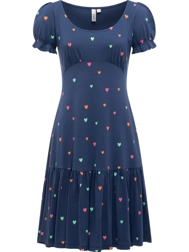 Ragwear Dames A-lijn jurk Night Blue