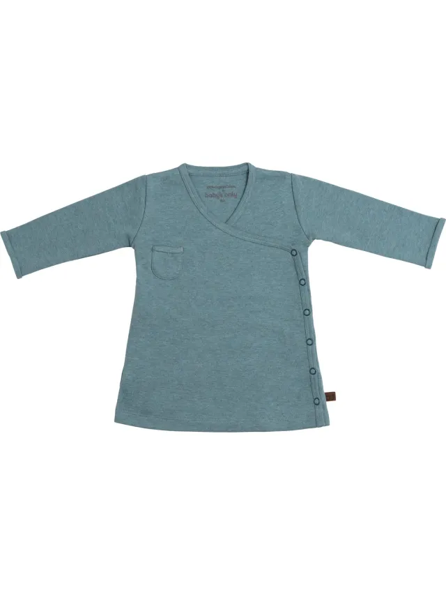 Baby's Only Jurkje Melange - Stonegreen - 50 - 100% ecologisch katoen - GOTS