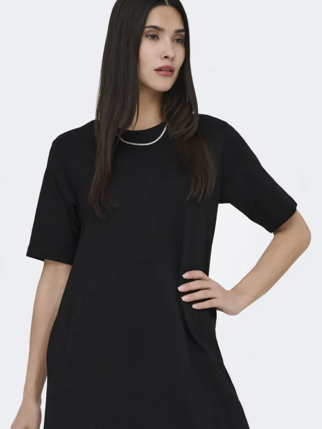 Only mini jurk zwart, foto 5