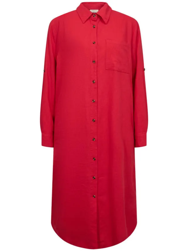 FREEQUENT blousejurk rood, foto 2