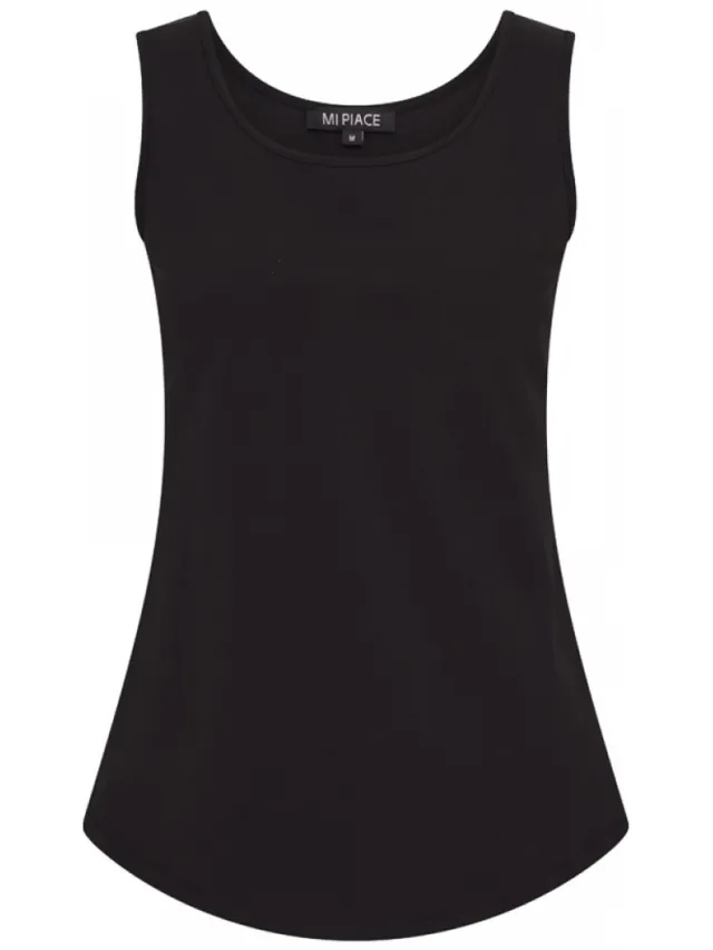 Mi Piace Travel Top Uni 2027 Black - Maat : Paars