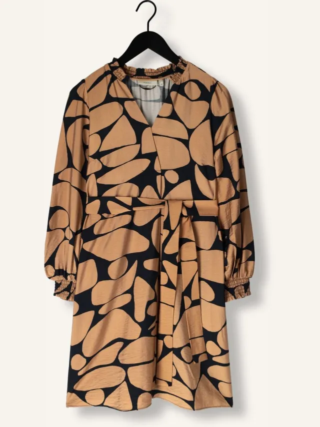 InWear Mettaiw Short Dress Dames - Jurk - Bruin