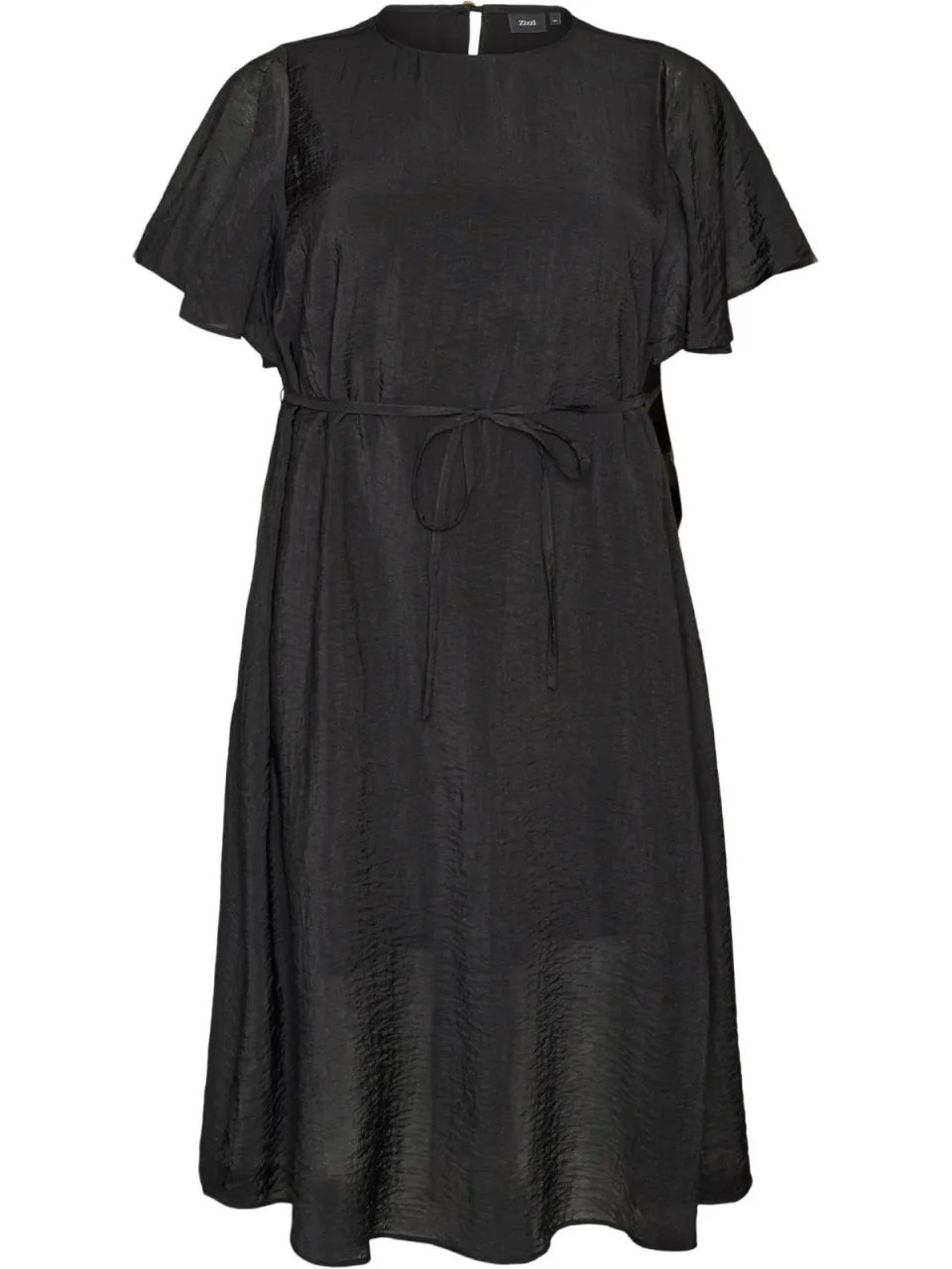 Zizzi midi jurk Plus Size - zwart, foto 2