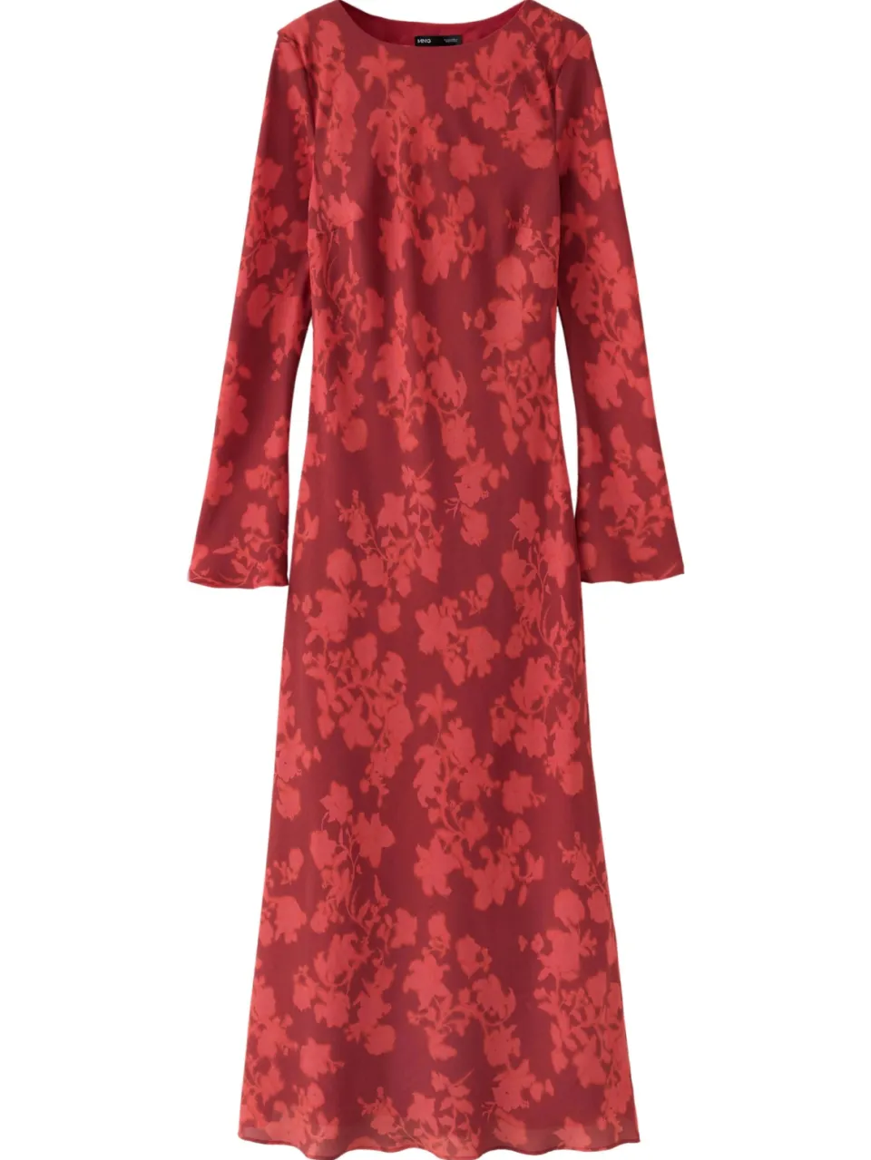Mango gebloemde bodycon jurk - rood, foto 2