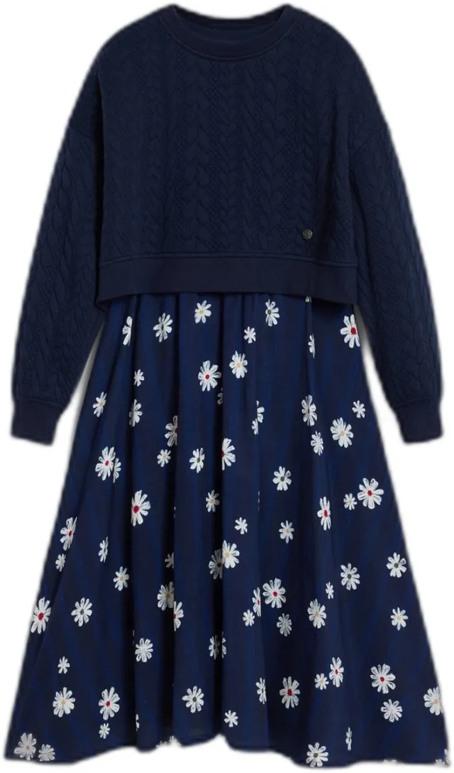Desigual Meisjesjurk Desigual Morgana blauw
