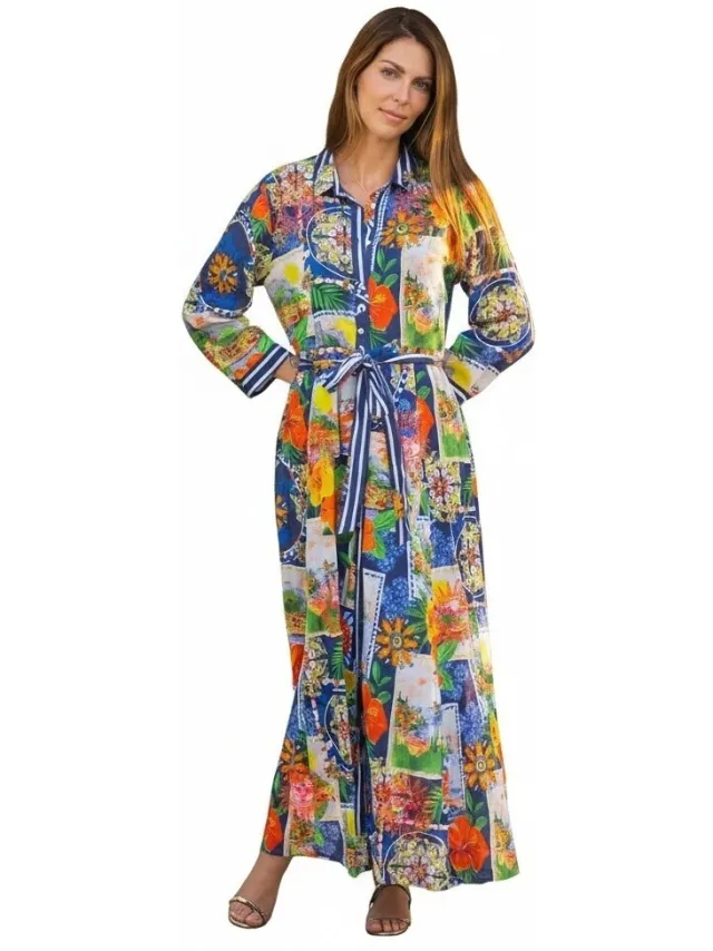 Isla Bonita By Sigris Jurk Isla Bonita By Sigris Jurk Blauw
