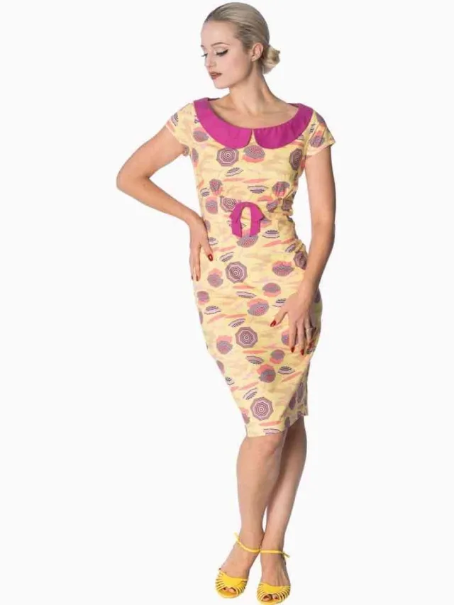 Dancing Days PARASOL Kokerjurk - 3XL - Creme
