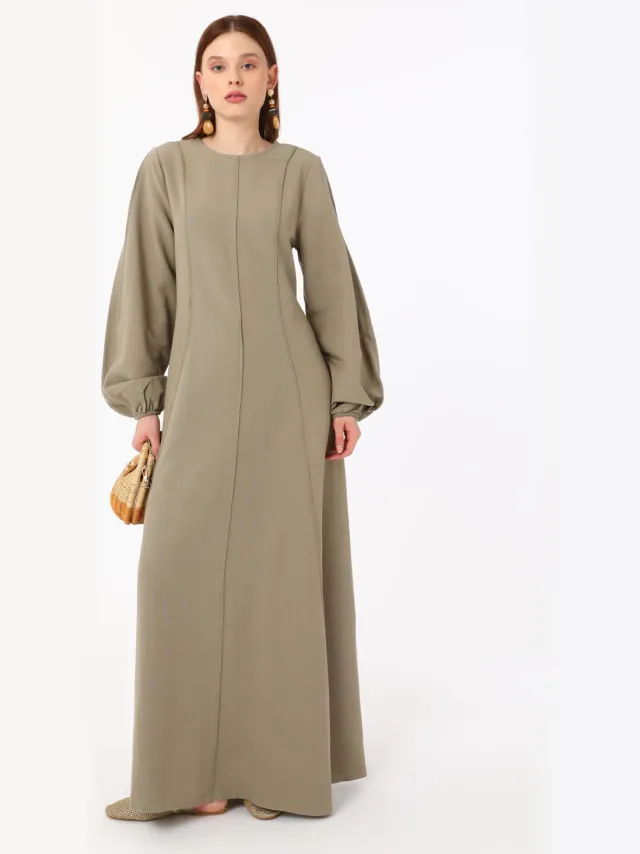 Benin Modest Dress Benin Kaki