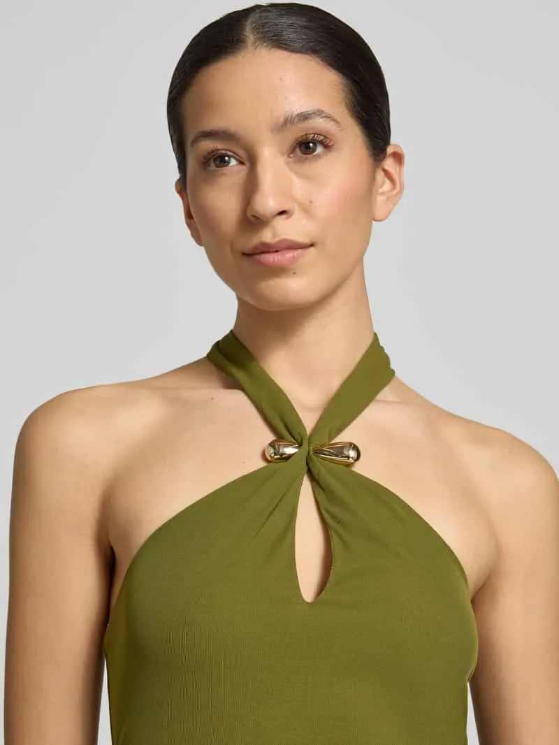Forever New Halterneck-maxijurk model 'Jayni Halter Hardware' zwart, foto 4