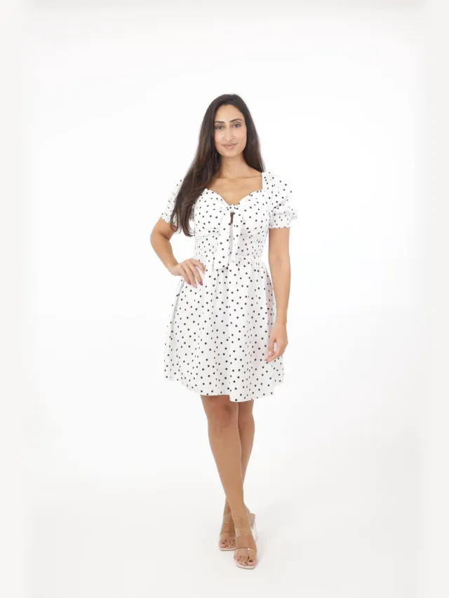 Elara Midikleid Weiß Berlin