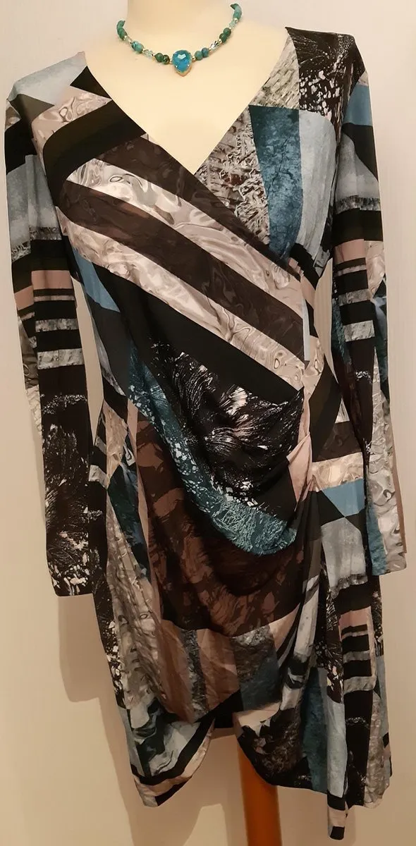 Ana Alcazar jurk multi color