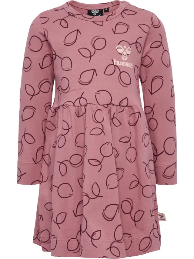 Jurk voor babymeisjes Hummel hmlElvra roze