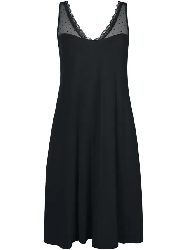 Lisca Korte Jurk Lisca Babydoll ROXANNE Zwart