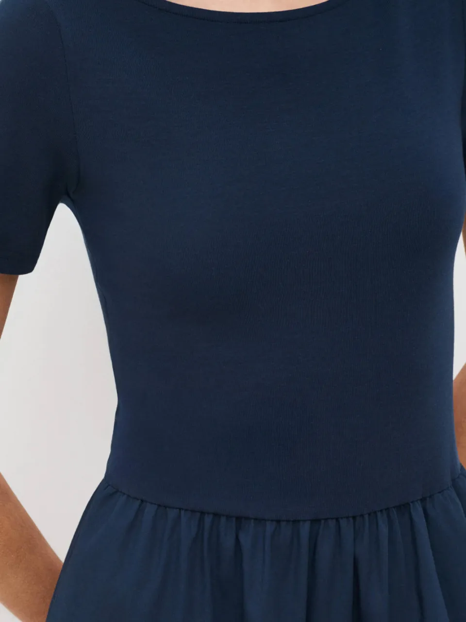 Caroll midi jurk marineblauw, foto 3