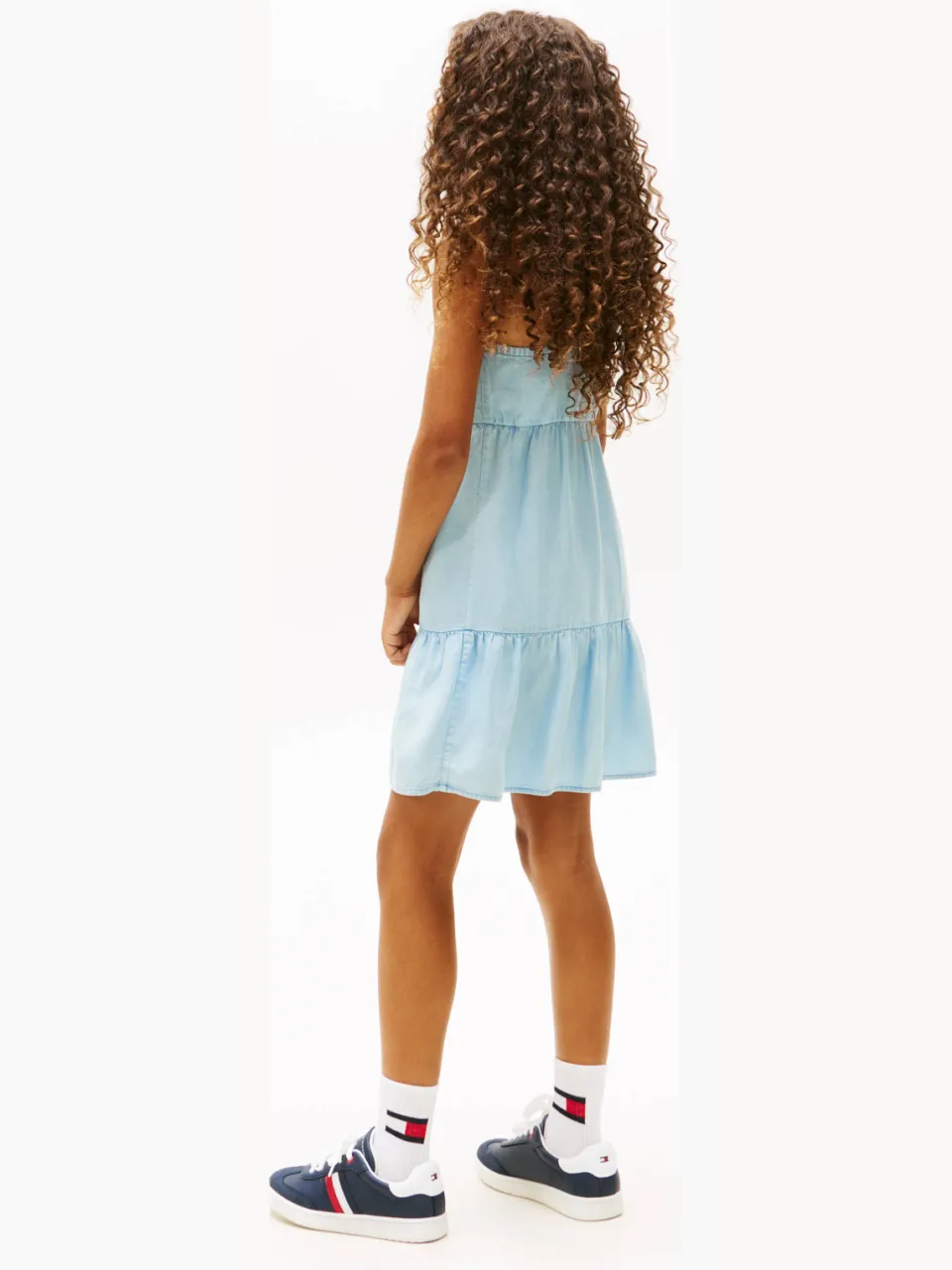 Tommy Hilfiger zomerjurk lichtblauw, foto 4