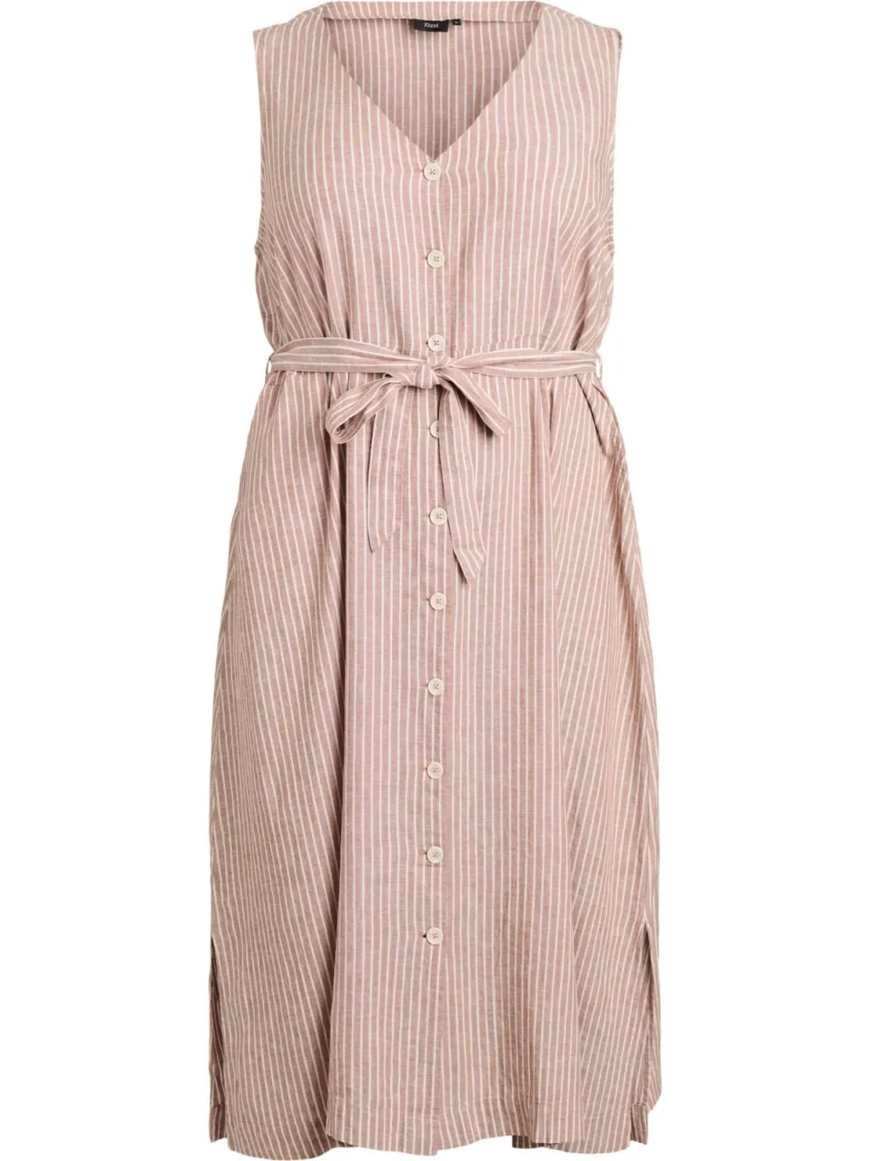 Zizzi blousejurk Plus Size - oudroze, foto 2