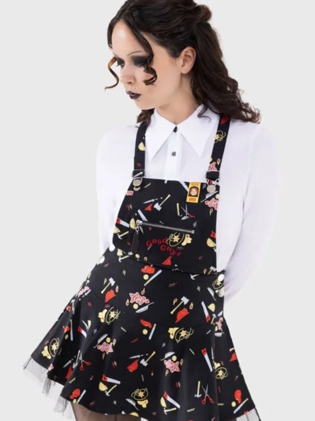 Killstar Child's Play - It's Time To Play overgooier Dames Mini-jurk multicolor