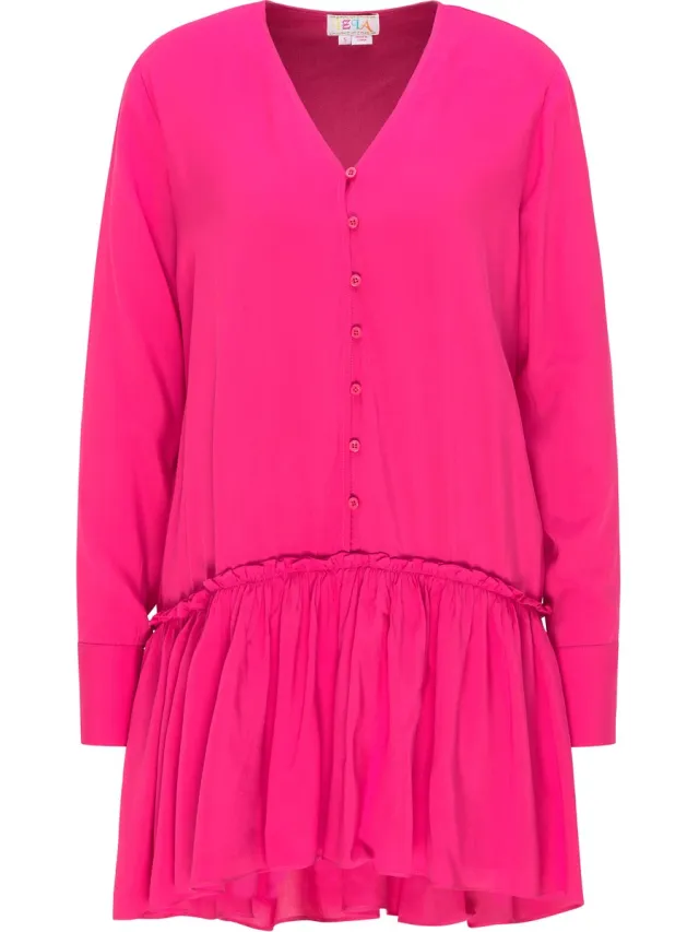 IZIA Zomerjurk roze