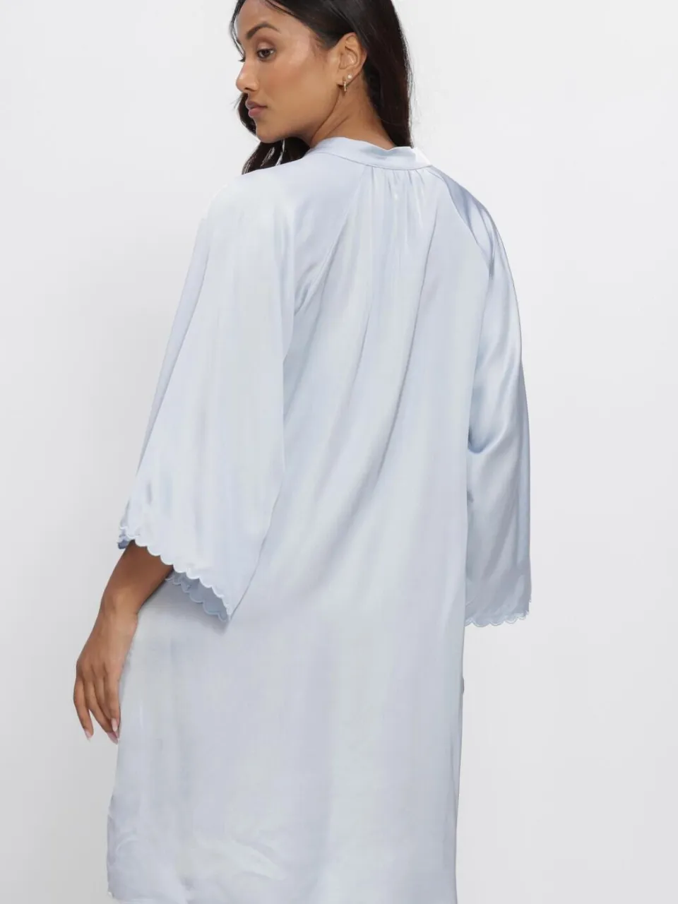 Bruuns Bazaar Dames Jurken Weckiabbwendisa Dress - Lichtblauw, foto 3