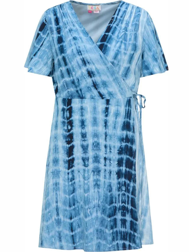 IZIA Zomerjurk blauw