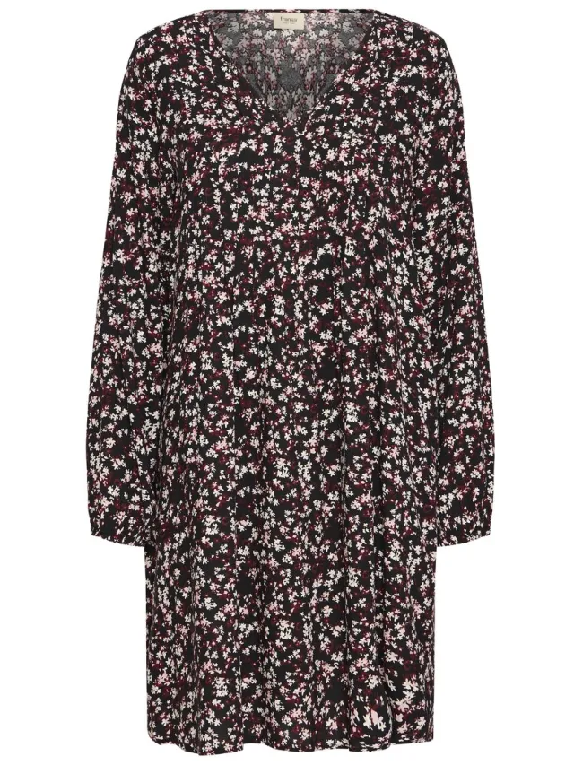 Fransa FRKIKI DR 5 - Dames - Mini jurken DOT PAISLEY NIGHTSKY