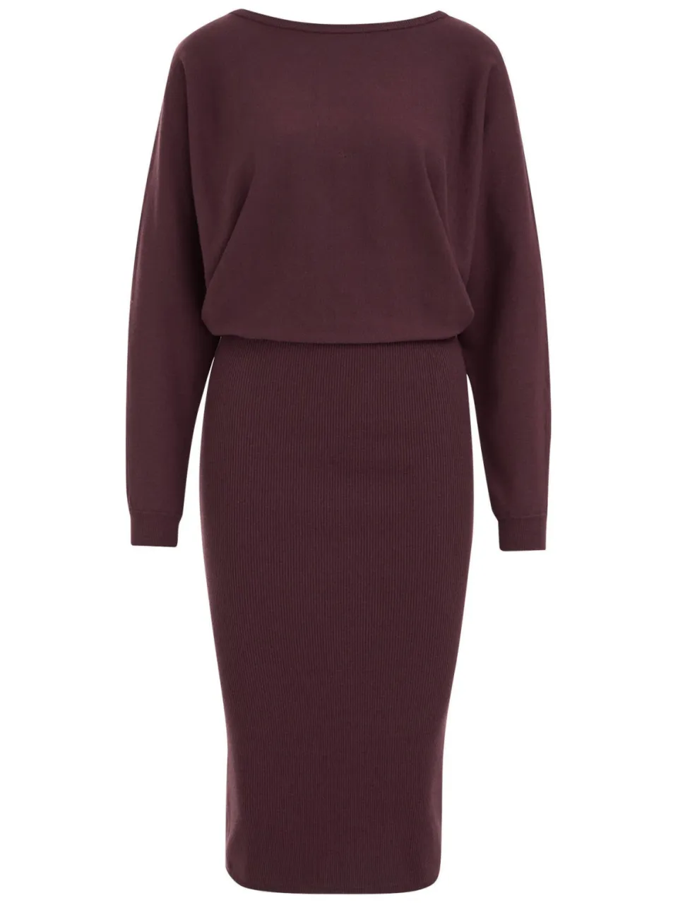 WE Fashion jurk - aubergine, foto 2
