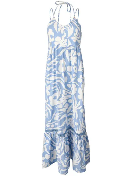 Brunotti siena women dress jurkje strand dames -multicolour Blauw