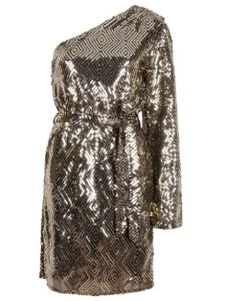 Lofty Manner Dress lotta goudkleurig, foto 2