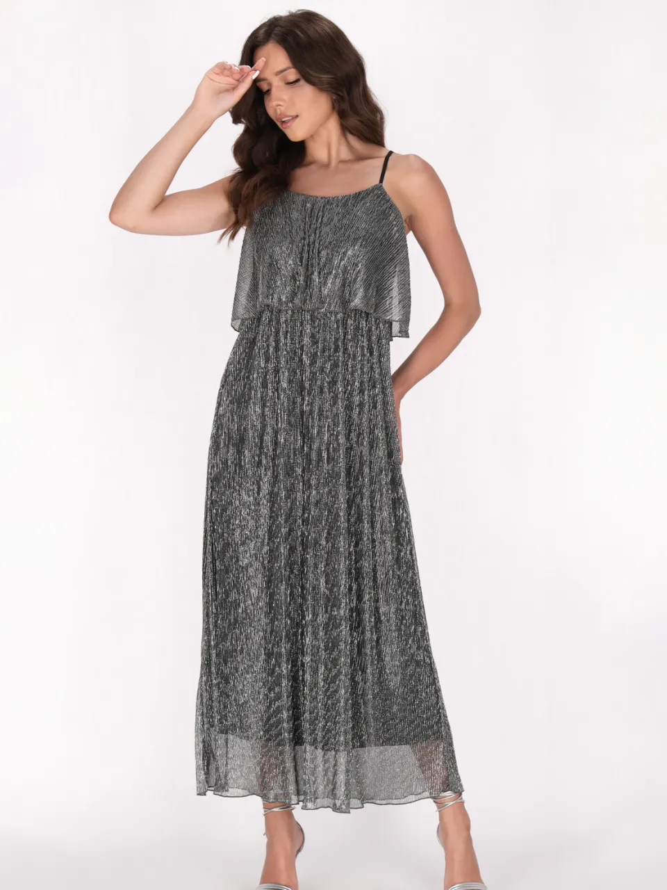 Faina Jurk Dames zilver