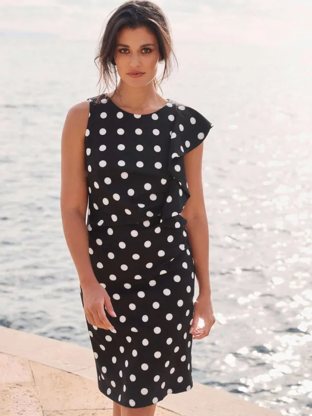 Alba Moda Jurk Jurk zwart